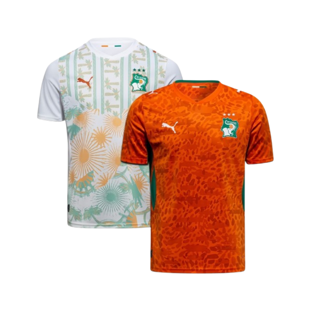 Maillot Côte d'Ivoire Coupe du Monde 2026 - DKR-NKC Maillot Cote d'Ivoire Coupe du Monde 2026 DKR-NKC Dakar Nouakchott